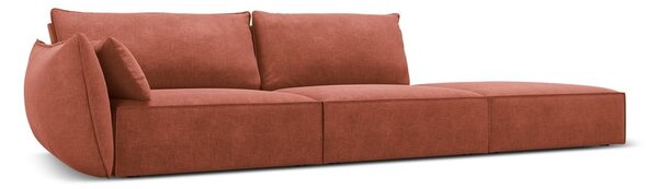 Czerwony szezlong (lewostronny) Vanda – Mazzini Sofas