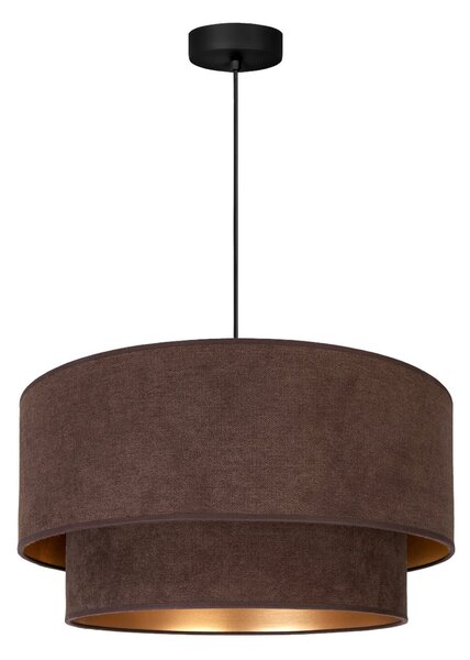 Lampa Wisząca Duolla, Boho, brąz rdzawy, sypialnia, tkanina | tekstylia, młodzieżowy