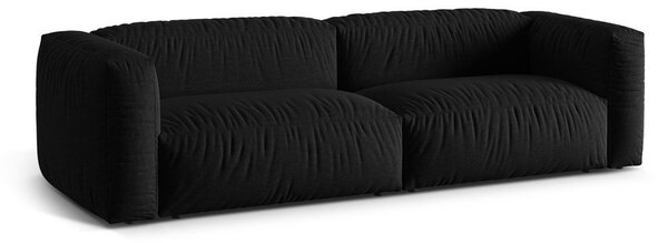Czarna sofa modułowa 240 cm Martina – Micadoni Home
