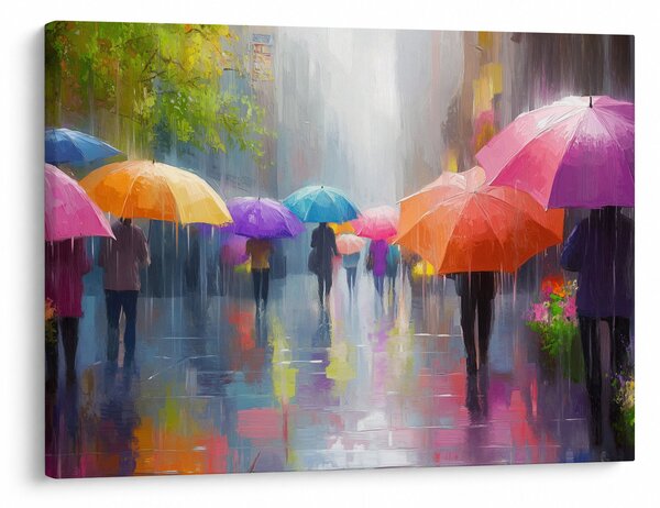 Obraz - Deszczowy dzień (70x50 cm)
