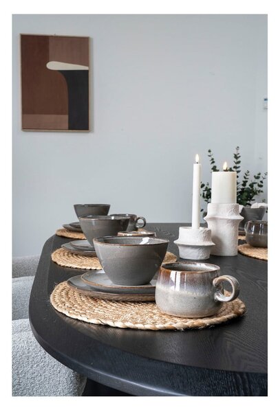 Świeczniki z cementu na świeczkę typu tealight zestaw 2 szt. – House Nordic