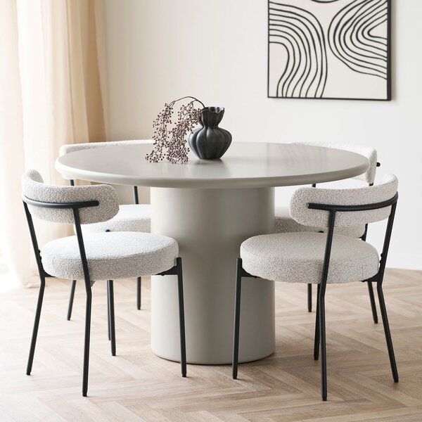 Okrągły stół ø 120 cm Nagano – House Nordic