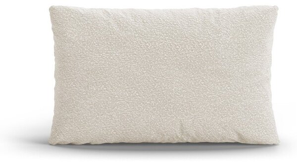 Biała poduszka na sofę z materiału bouclé Poppy – Micadoni