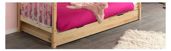 Szuflada pod łóżko dziecięce 90x200 cm w naturalnym kolorze Dallas – Vipack