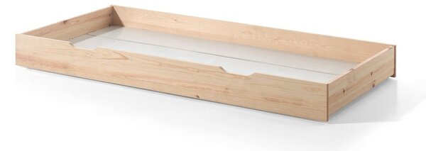 Szuflada pod łóżko dziecięce 90x200 cm w naturalnym kolorze Dallas – Vipack