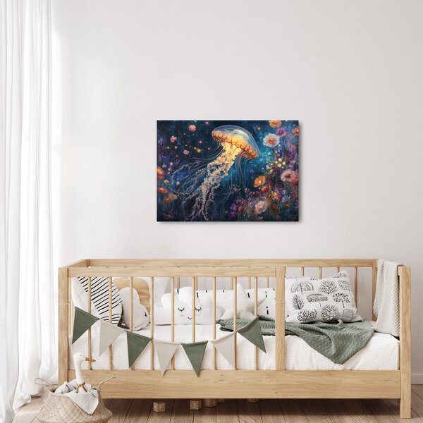 Obraz - Magiczna meduza (70x50 cm)