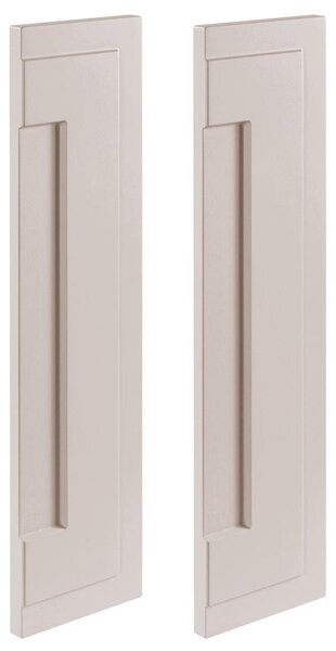 Rodan Panele Boczne do Szafki z Lustrem 14 cm - Kaszmir - MDF - Zestaw 2 szt. - CLASSIC