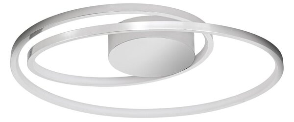 Lampy sufitowe Lucande, Maire, ściemnialny, metaliczny, salon, aluminium, nowoczesny