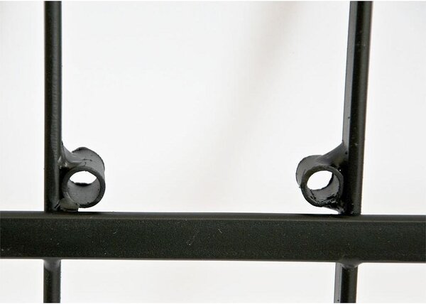 Stojak na butelki stojący metalowy - 32 x 70 x 117,3 cm - Czarny - Na wino i napoje - Na przechowywanie w kuchni i garażu