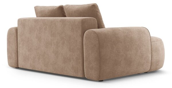 Jasnobrązowa aksamitna sofa 175 cm Linz – Cosmopolitan Design
