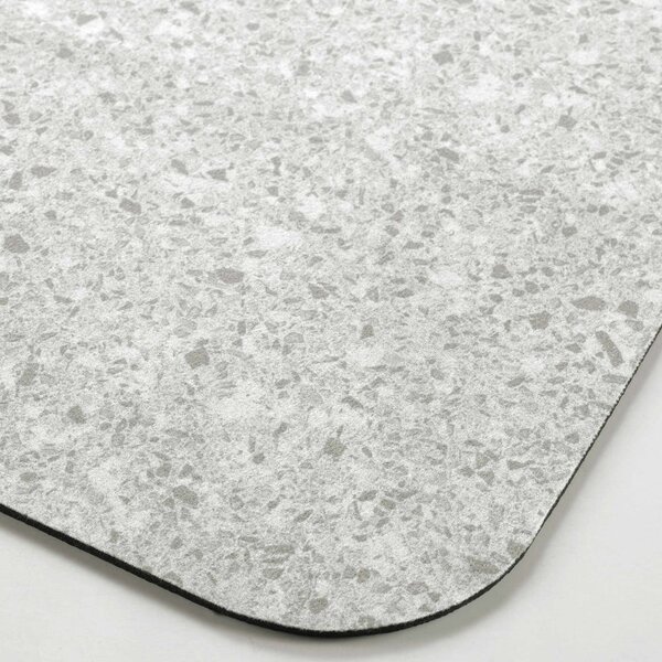 Szary dywanik łazienkowy 50x80 cm Granite – douceur d'intérieur