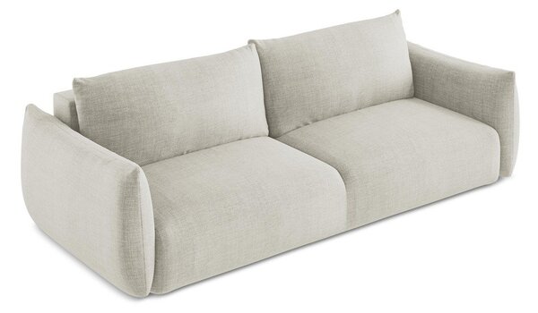 Beżowa rozkładana sofa 230 cm Leila – Makamii