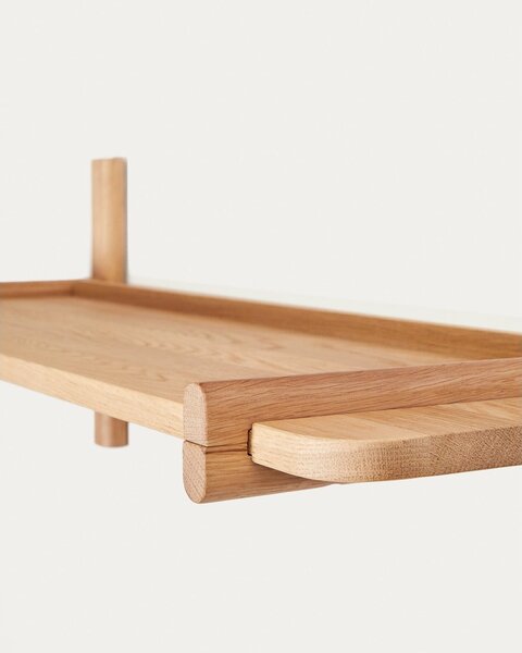 Modułowy system półek z litego drewna dębowego 110x28 cm Sitra – Kave Home