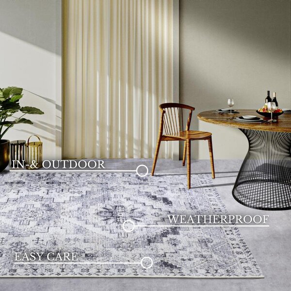 Szary dywan odpowiedni na zewnątrz 160x235 cm Esther – Villeroy&Boch