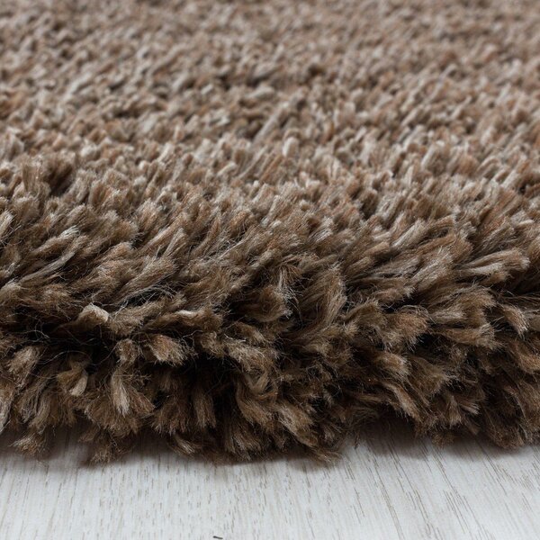 Ciemnobrązowy dywan 80x150 cm Fluffy – Ayyildiz Carpets