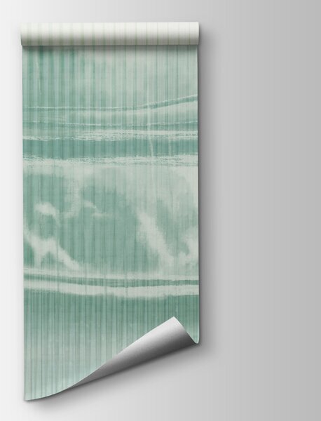 Fototapeta Zaspany krajobraz z drzewami i zbiornikiem wodnym, Fototapety Natura, Popularne Fototapety, t01117 - Tapeko.pl