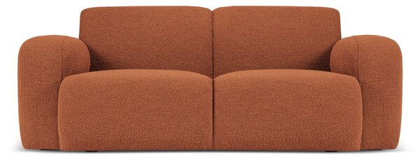 Brązowa sofa z materiału bouclé 170 cm Molino – Micadoni Home