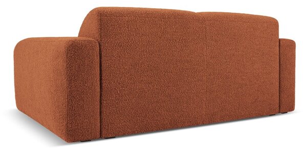 Brązowa sofa z materiału bouclé 170 cm Molino – Micadoni Home