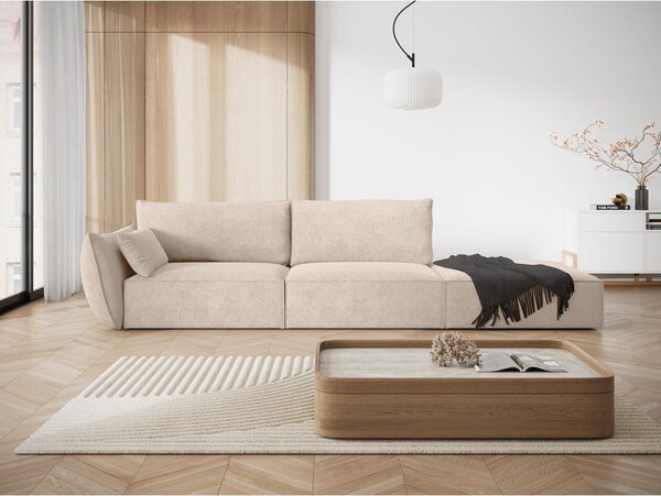 Beżowy szezlong (lewostronny) Vanda – Mazzini Sofas