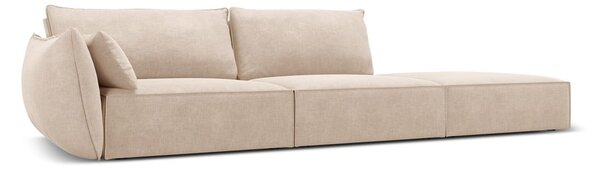 Beżowy szezlong (lewostronny) Vanda – Mazzini Sofas