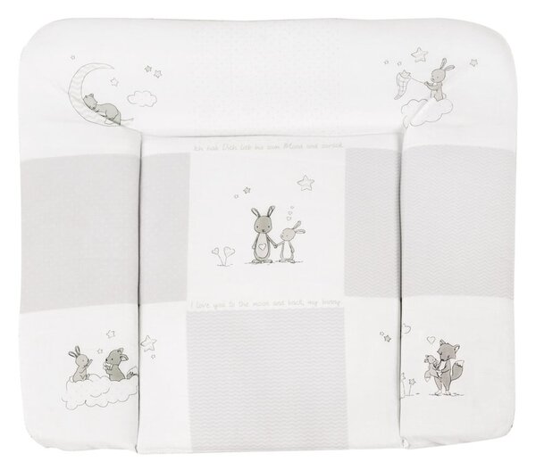Podkładka do przewijania 75x85 cm Fox & Bunny – Roba