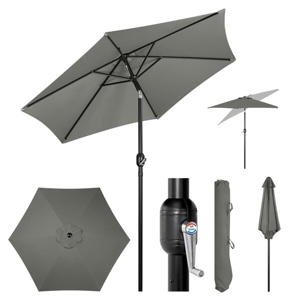 Parasol balkonowy składana - 240 cm - UPF 50+ - Wodoodporna z torbą transportową