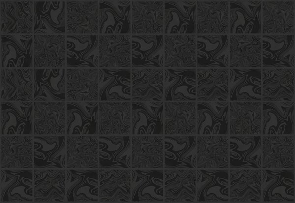Fototapeta Czarny wzór w kwadraty z czarnymi kwadratami, Fototapety Abstrakcja, Popularne Fototapety, t01083 - Tapeko.pl