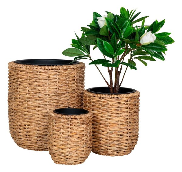 Doniczki z hiacyntu wodnego zestaw 3 szt. ø 49 cm Hanoi – House Nordic