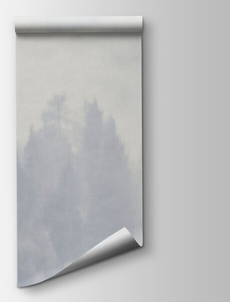 Fototapeta Krajobraz z drzewami i górami, Fototapety Natura, Popularne Fototapety, t01084 - Tapeko.pl