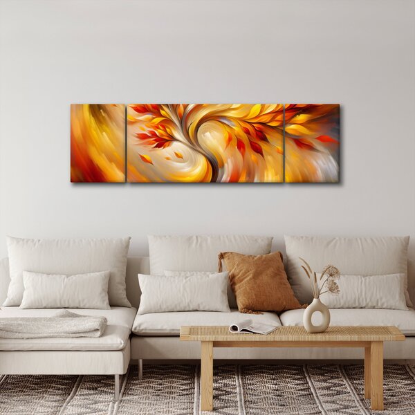 Obraz - Jesienne drzewo (170x50 cm)