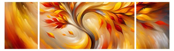 Obraz - Jesienne drzewo (170x50 cm)