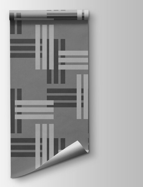 Fototapeta Szaro-biały wzór, Fototapety Abstrakcja, Popularne Fototapety, t01085v1 - Tapeko.pl