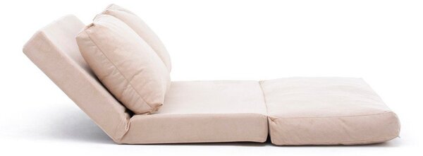 Kremowa rozkładana sofa 120 cm Taida – Balcab Home