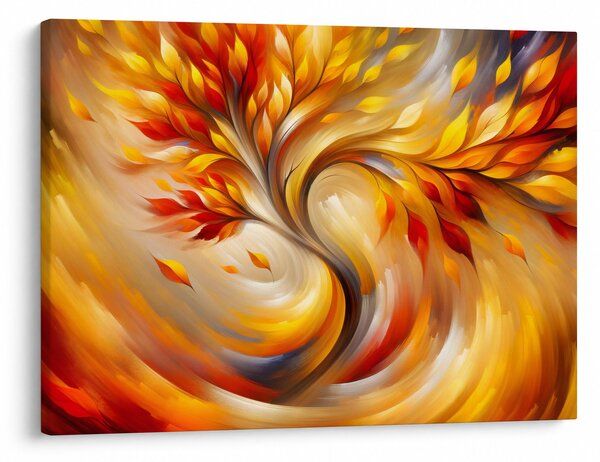Obraz - Jesienne drzewo (70x50 cm)