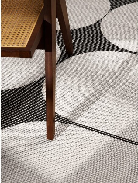 Czarno-biały dywan odpowiedni na zewnątrz 160x230 cm Duet Bowen – NORTHRUGS