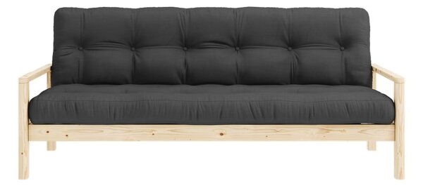 Ciemnoszara rozkładana sofa 205 cm Knob – Karup Design