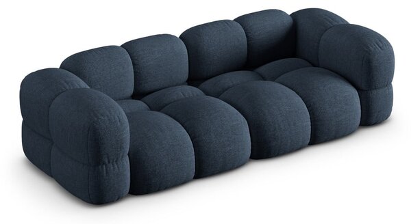 Ciemnoniebieska sofa 250 cm Loretto – Cosmopolitan Design