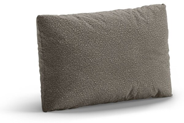 Szara poduszka na sofę z materiału bouclé Poppy – Micadoni