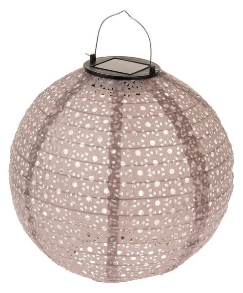 Lampa zewnętrzna wisząca LED solarna ø 25 cm Luce – Dakls