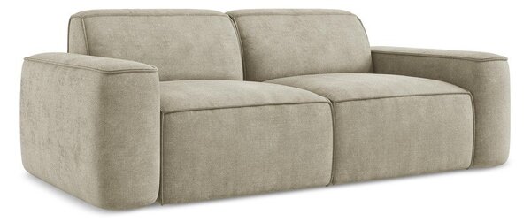 Beżowa sofa z tkaniny szenilowej 204 cm Omao – Makamii