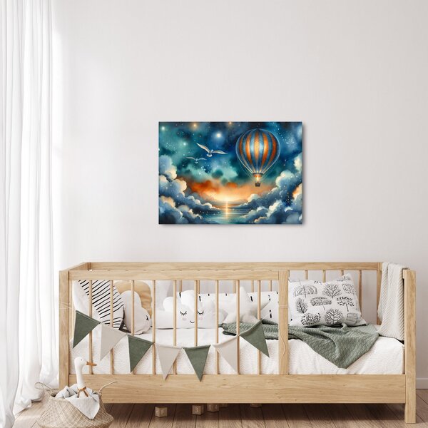 Obraz - Lot pod nocnym niebem (70x50 cm)