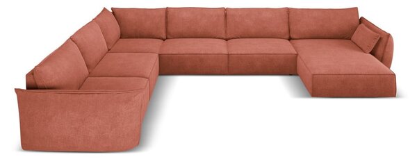 Czerwony narożnik (lewostronny) Vanda – Mazzini Sofas