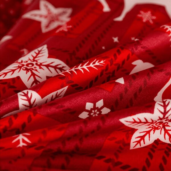 Pościel z mikrofibry VELVET CHRISTMAS czerwone Rozmiar pościeli: 70 x 90 cm | 140 x 220 cm