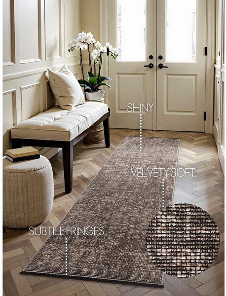 Beżowy chodnik 80x250 cm Prisma – Elle Decoration