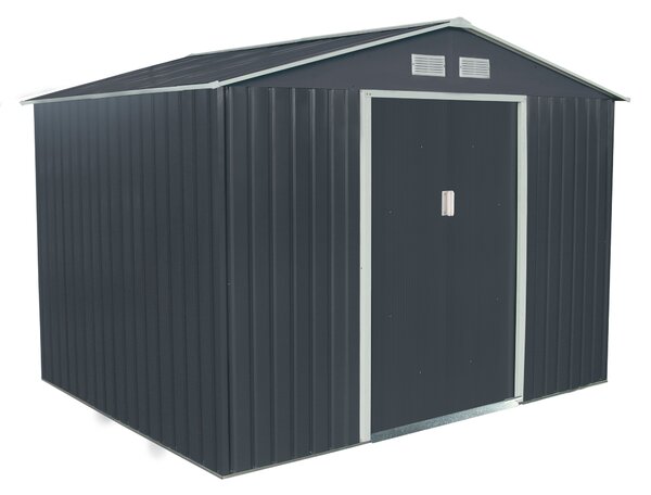 Bc-elec - 578-007 Metalowa szopa ogrodowa Szopa ogrodowa 277 x 191 x 192 cm
