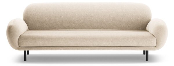 Beżowa sofa z materiału bouclé 208 cm Poppy – Micadoni