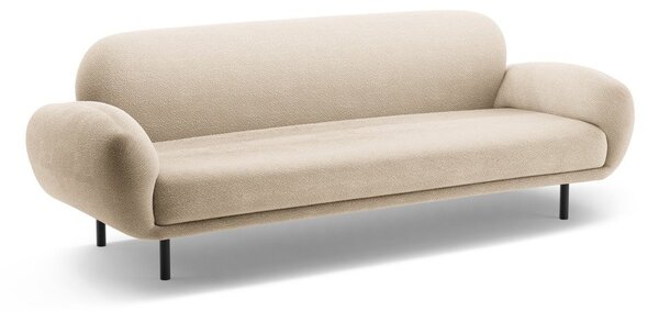 Beżowa sofa z materiału bouclé 208 cm Poppy – Micadoni