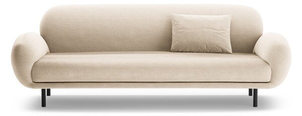 Beżowa sofa z materiału bouclé 208 cm Poppy – Micadoni