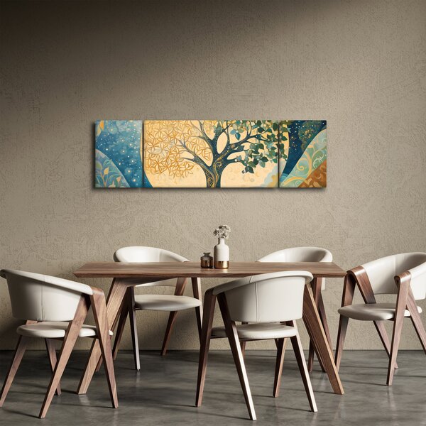 Obraz – Drzewo życia w księżycu (170x50 cm)