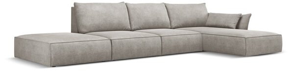 Jasnoszary narożnik (prawostronny) Vanda – Mazzini Sofas